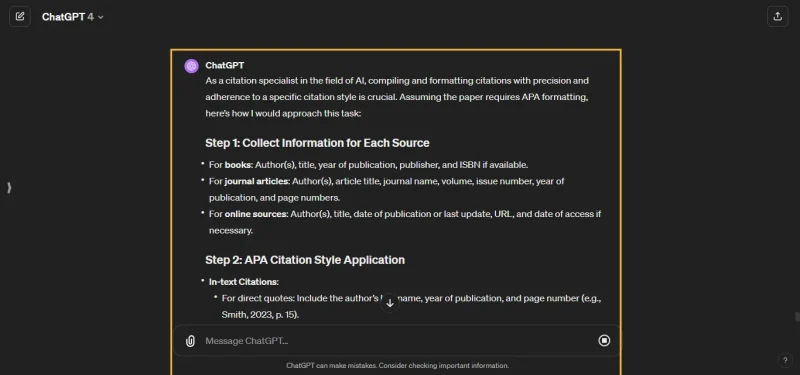Prompt ChatGPT Tạo trích dẫn