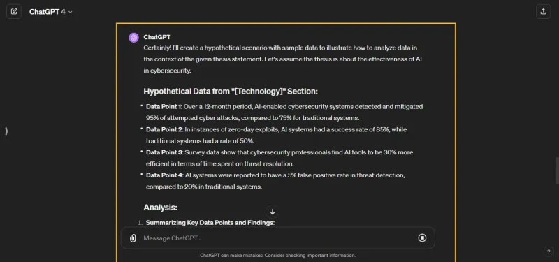 Prompt ChatGPT về Phân tích dữ liệu và kết quả nghiên cứu