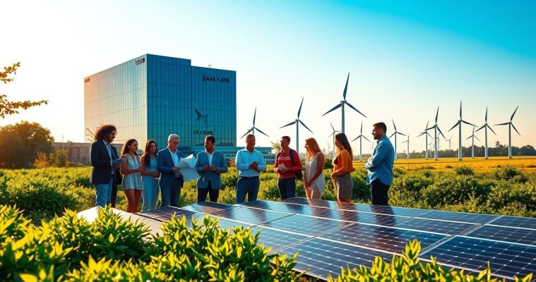 Định nghĩa về ngân hàng xanh và tài chính khí hậu