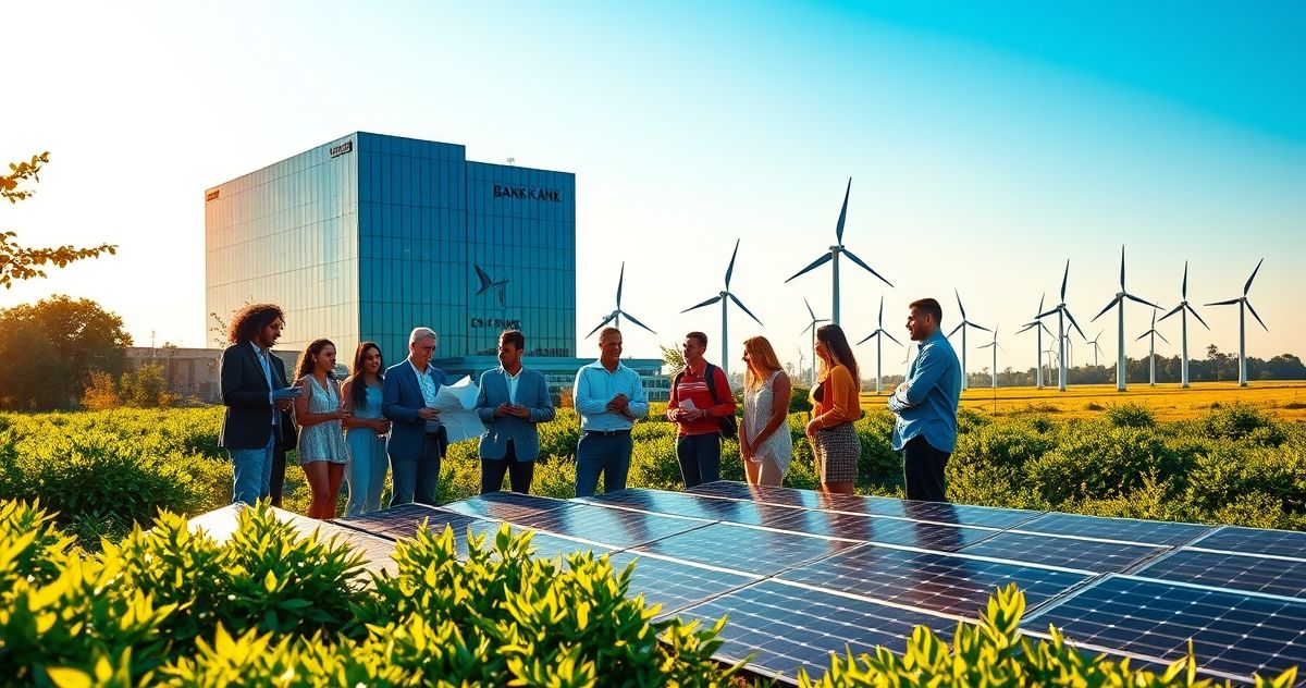 Định nghĩa về ngân hàng xanh và tài chính khí hậu